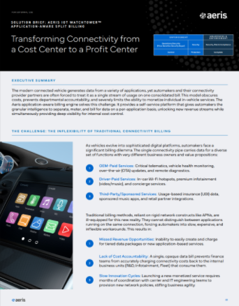 Solution Brief: Application-Aware Split Billing